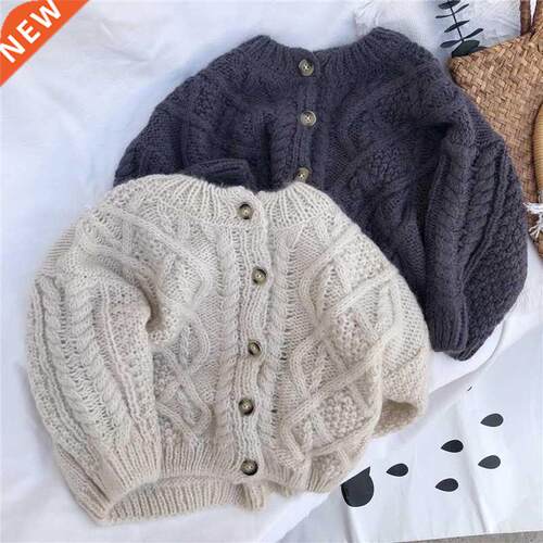 Boys And Girls Spring And Autumn Sweater Baby Kids Knit Card