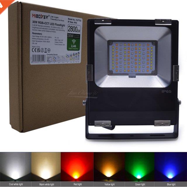 FUTT03 30W RGB+CCT AC86-265V MiBoxer Smart LED Floodlight Wa-封面