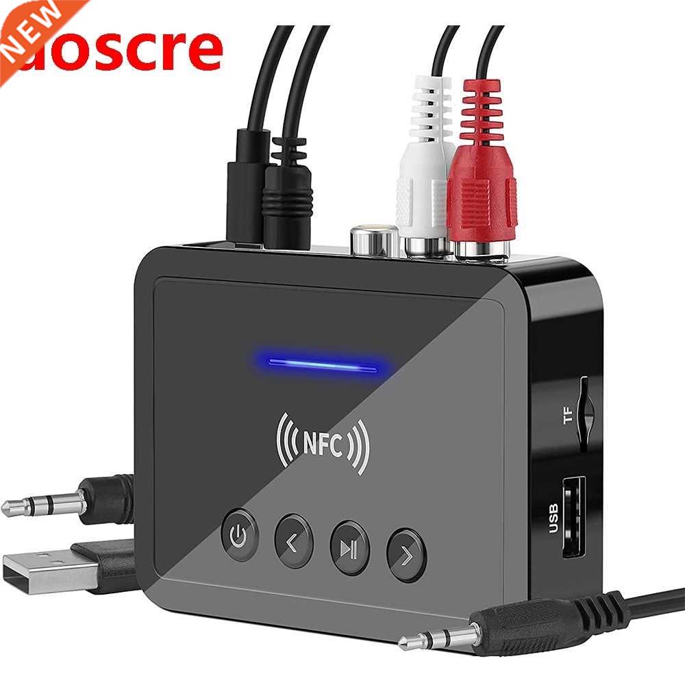 Bluetooth 5.0 Receiver Transmitter FM Stereo AUX 3.5mm Jack