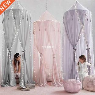 Kid Baby Bed Canopy Bedcover Mosquito Net Curtain Bedding Ro