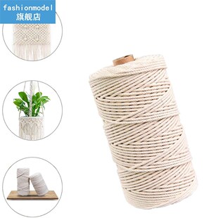 Handwork Braided Cotton Thread Home DIY Woven Cord Handicraf