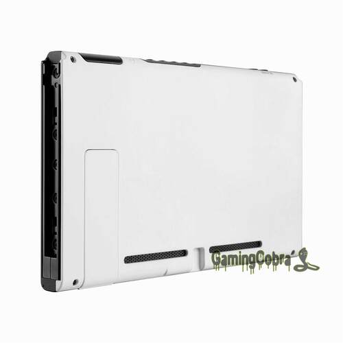 Soft Touch Grip White Console Back Plate  Replacement Ho