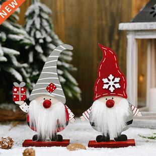 Christmas Wooden Table Ornat Merry Christmas Decoration for