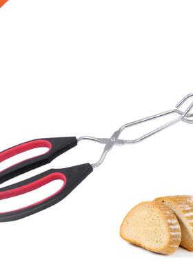 1pc Heat-Resistant Food Tong Creative Non-Slip Bread Tong Se
