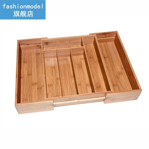 Drawer Organizer Heavy-Duty Anti-Slip Cutlery Tray Cutlery O