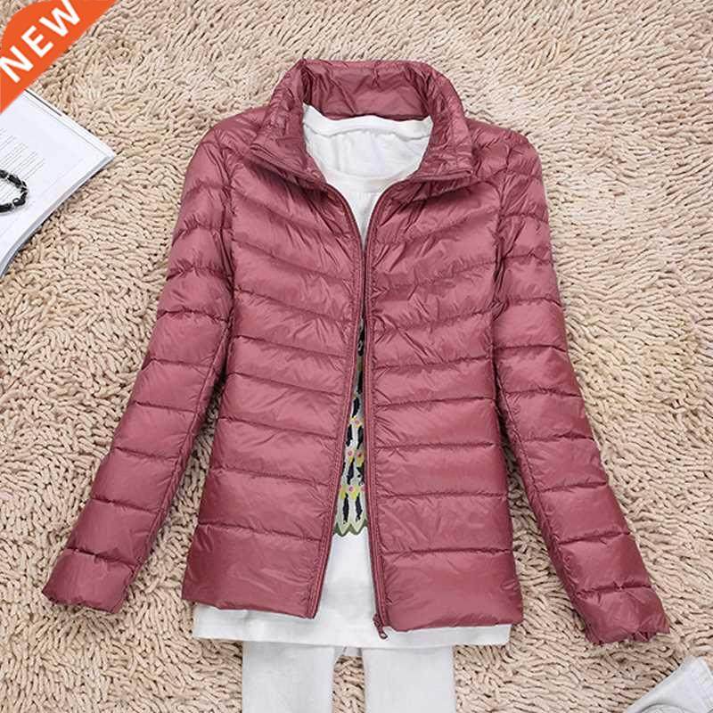 Women Winter Coat Ultralight Duck Down Jacket for Women Slim图片