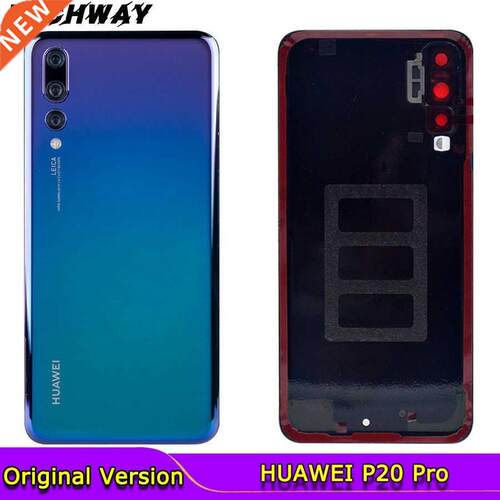 *Back Glass Panel for Huawei P20 Pro Battery Cover With Came