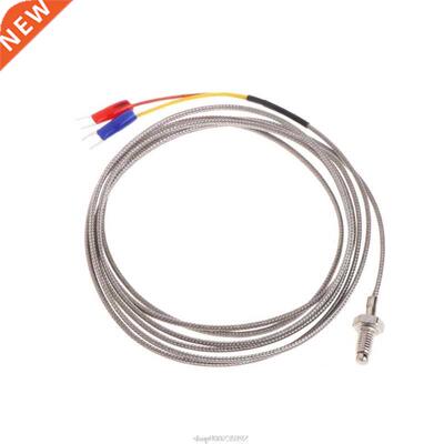 J Type M6 Screw Probe Thermocouple Temperature Sensor with 2