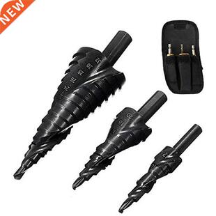 PCS 4-2MM HSS Cobalt Step Drill Bit Set Nitrogen High Spee