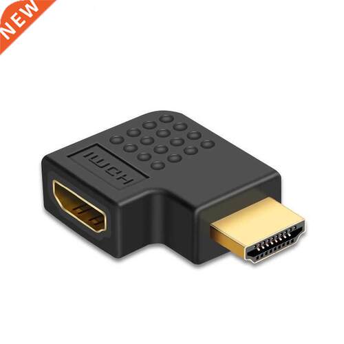 HDMI-compatible Adapter Male To Female 90 270 Degree Right L