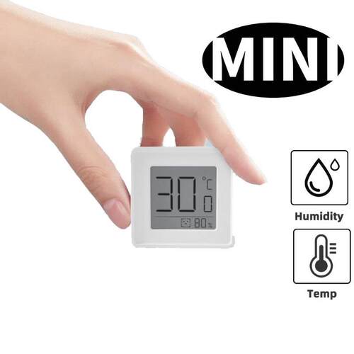 Mini Digital Thermometer Hygrometer Baby Room Temperature Hu