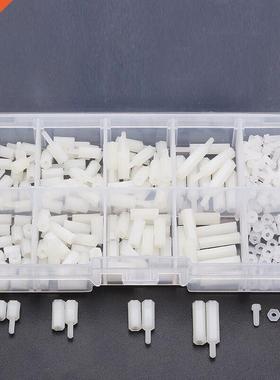 M2 Nylon Screw White Hex Screw Nut Nylon PCB Standoff Assort