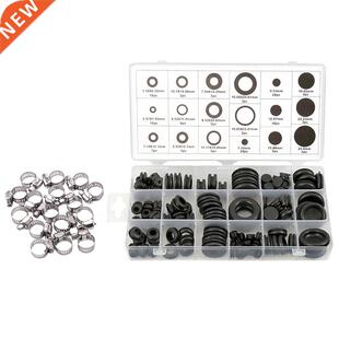 16 Pcs Stainless Steel justable Car Fuel Hose Clamp 6-12 m