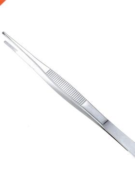 Stainless Steel 430 Anti-iodine Medical Tweezers Long Straig
