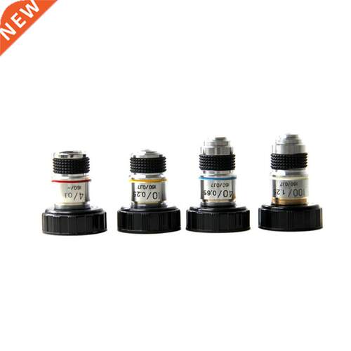 4X 10X 40X 100X Microscope Objective Lens Achromatic Objecti