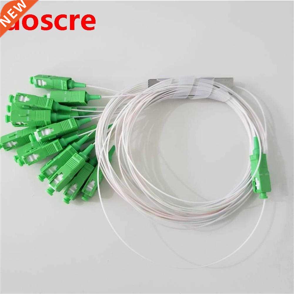 10 peces SC APC Sngle Mode Fber Optcal FTTH 0.9mm Mn P