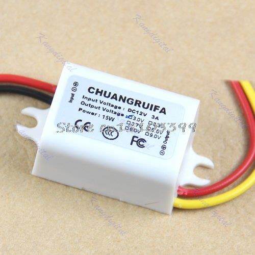 DC/DC Converter 12V Step Down To 3V 3A 15W Power Supply Modu