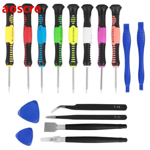 Practical Decoration tool 16 in 1 Screwdrivers Set Slotted C