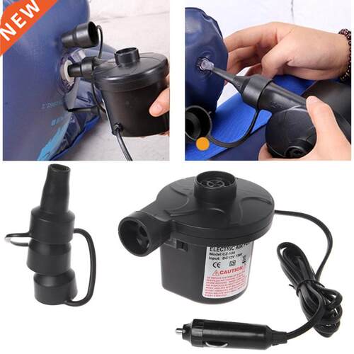Electric Air Pump Portable Air Mattress Pump Inflator Deflat