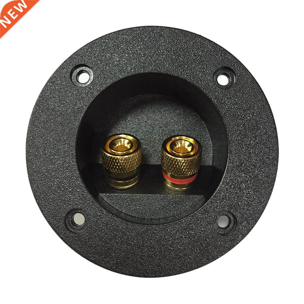 Round Terminal Block Binding Post Plate Home Car Spring Spea