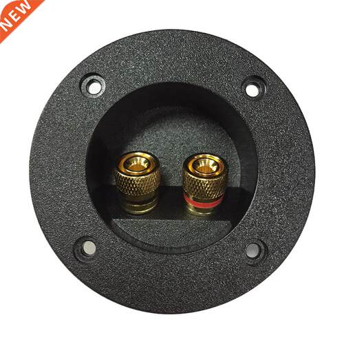 Round Terminal Block Binding Post Plate Home Car Spring Spea