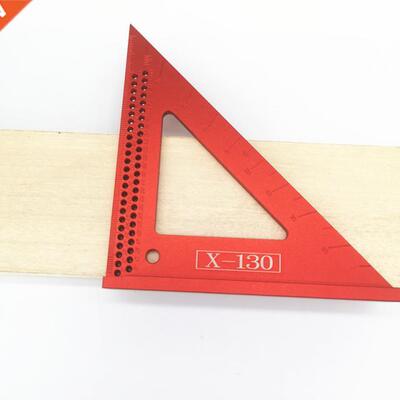 Drawing Ruler Triangular Ruler Thread Passing Device Hole