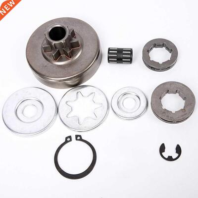 3/8 Pitch Clutch Drum Sprocket Washer E-Clip Kit For Stihl 0
