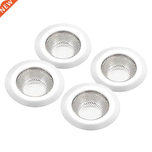 4 Pcs Kitchen Sink Garbage Strainer 2.24 Inches Stainless St