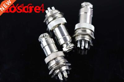 Free shipping 5pcs GX16-4 4Pin 16mm MaleFemale Wire Panel