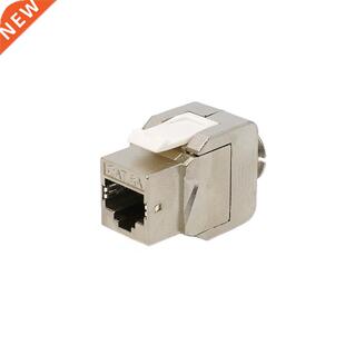 2PCS Cat6a Gigabit RJ45 Interface Play Free Shielding Module