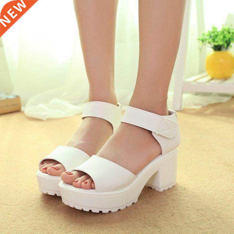 Summer Women Sandals Platform 2021 Casual Woman Shoes High H