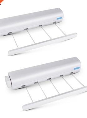 Mural 4/5 ligne de vêtements rétractable cintre