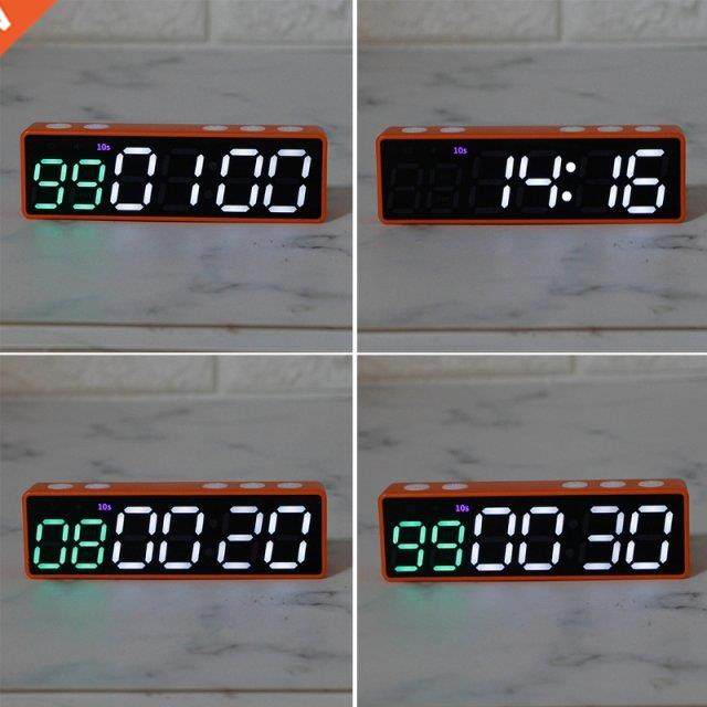 Gym Timer Clock Workout Timer Interval Clock Stopwatch Count