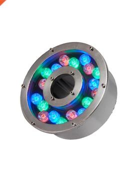 LED Underwater Lamp, Corful Fountain Lamp, 12V24V RGB Grad
