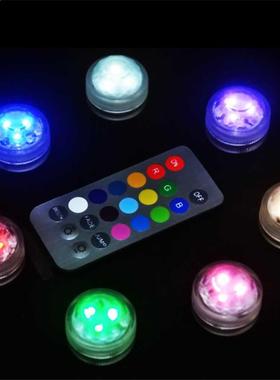 IP68 Waterproof RGB Submersible Light Battery Operated LED U