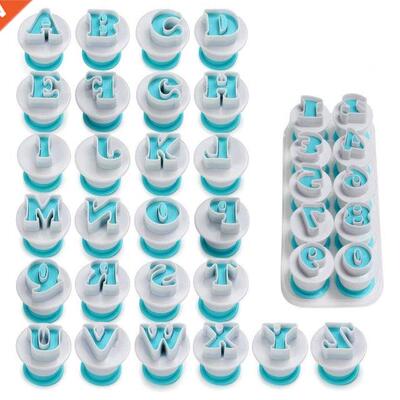 Capital Letter  Cookie Stamp Fondant Cake Mold Alphanumer