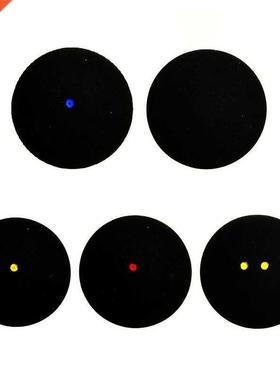 2pcs/lot Squash Ball Two Yellow Dots One Dot Blue Red Yello