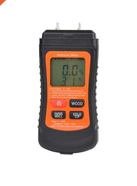 Dgtal Wood Mosture Meter Paper Humdty Tester Wall Hygro
