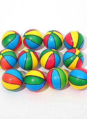 12pcs Rubber Jumping Ball Decompression Fidget Toy Squeeze R