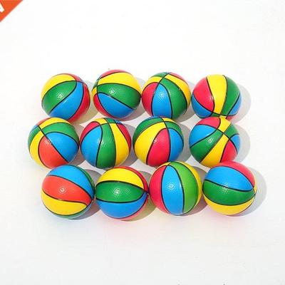12pcs Rubber Jumping Ball Decompression Fidget Toy Squeeze R