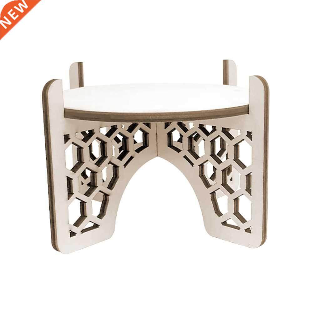 Wooden Plant Stand Flower Pot Base Holder Stool Balcony Flow