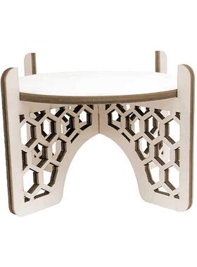 Wooden Plant Stand Flower Pot Base Holder Stool Balcony Flow