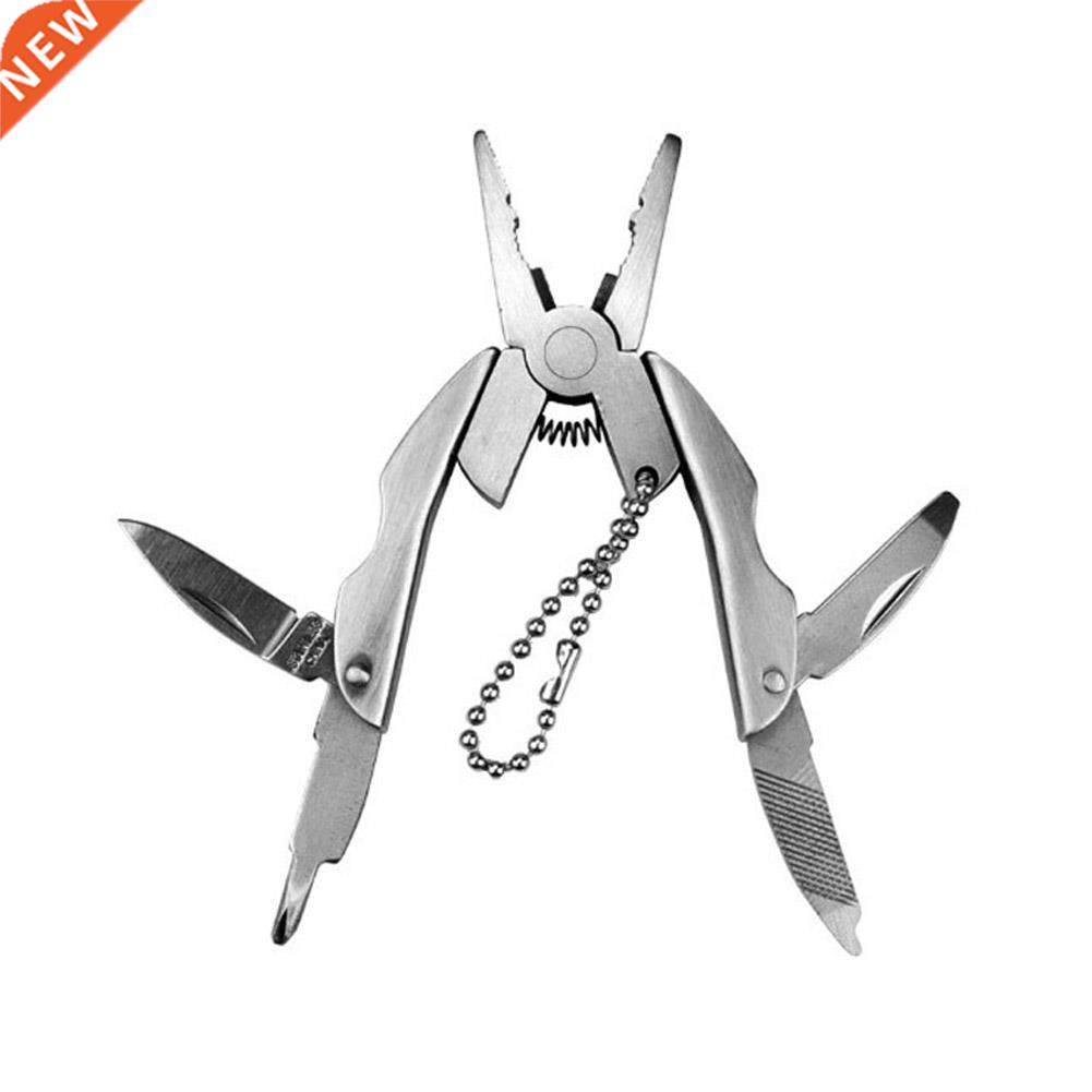 Multifunction Folding Plier Foldaway Cutter Keychain Travel