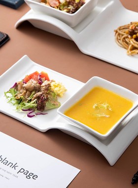 Sale Bone China Tableware Creative Ceramica Platter Dessert