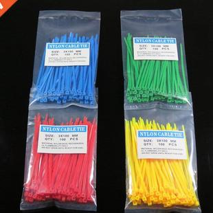 100pcs 3*100mm Reusable Colorful Standard Self-locking Plast