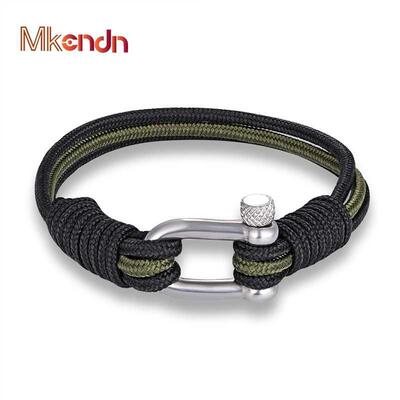MKENDN New Fashion Sport Camping Parachute Cord Men Women N