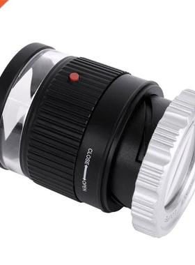 30 Magnification Cylindrical Scale Optical Glass Lens Focusi