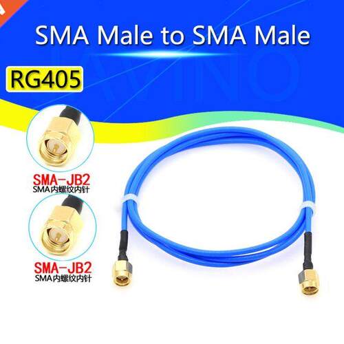 Javino SMA to SMA connector straight RF Coaxial cable SMA ma