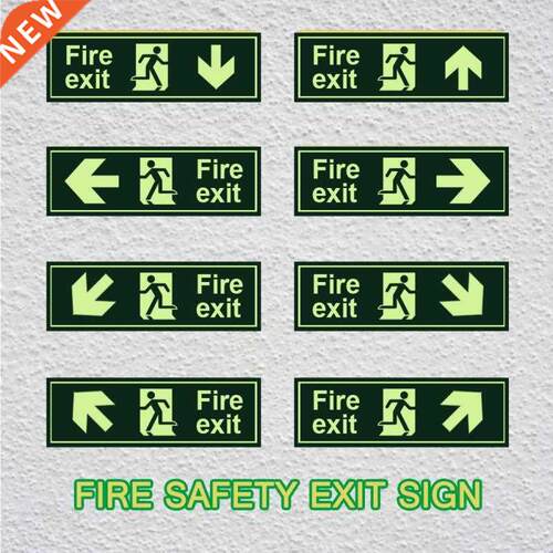 ABS Luminous Safety Guidance LED Emergency Exit Lighting Sig