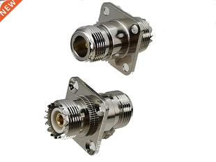 1pcs Connector Adapter UHF SO239 Female Jack to N Female Jac